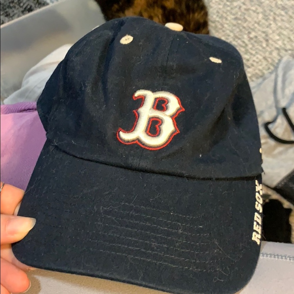 Red sox adjustable baseball hat